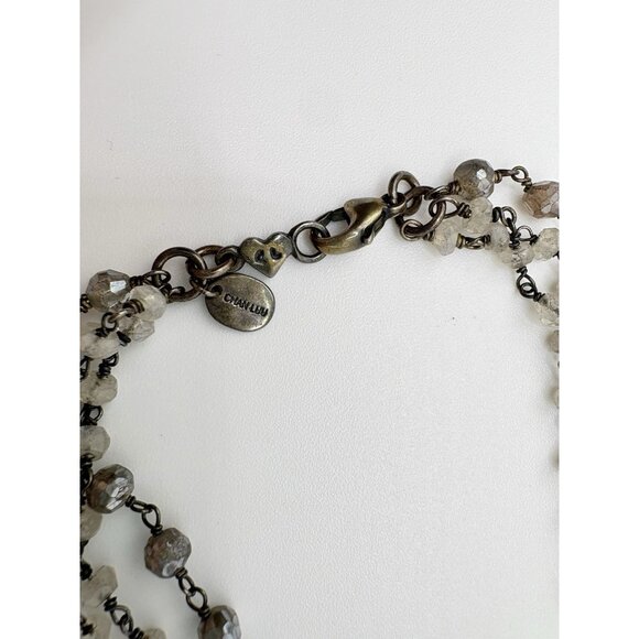 Chan Luu Sterling Silver 925 Mixed Pearls Beaded Long Necklace Boho 44.4g - Picture 5 of 7